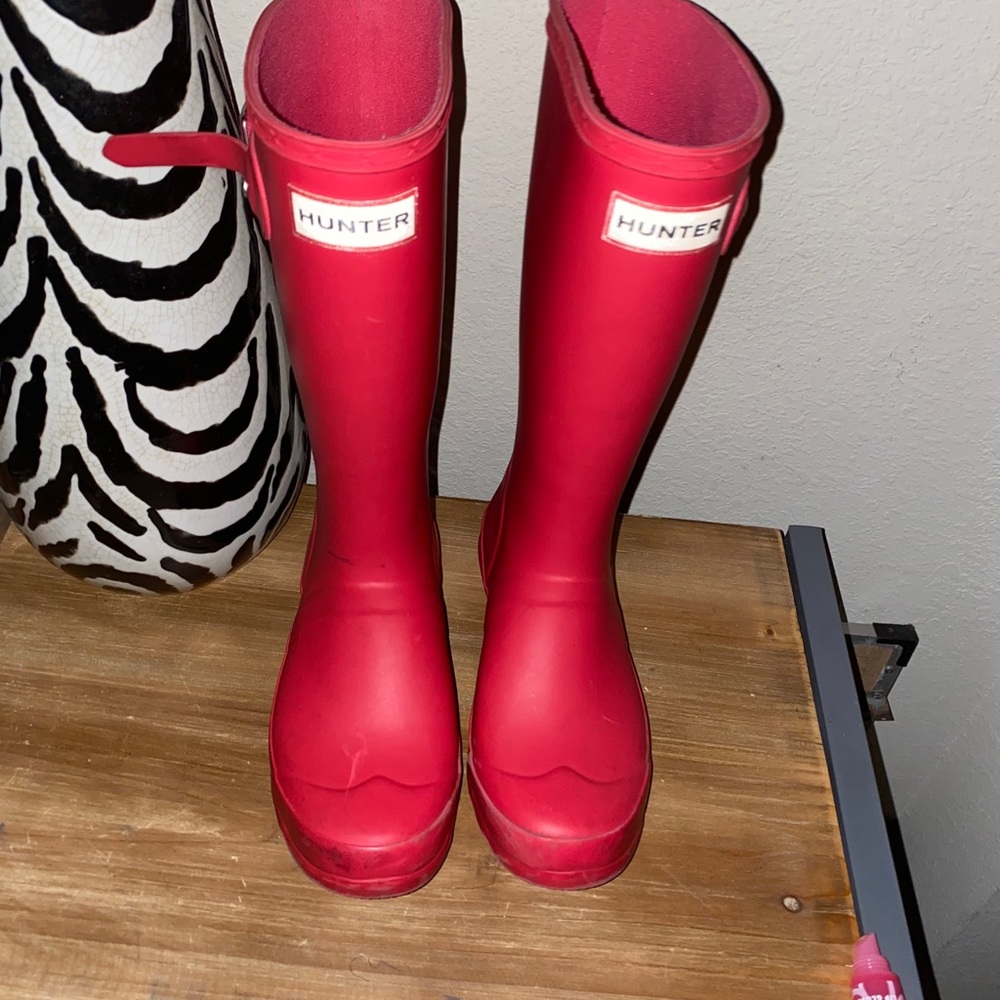 Hunter rain boots